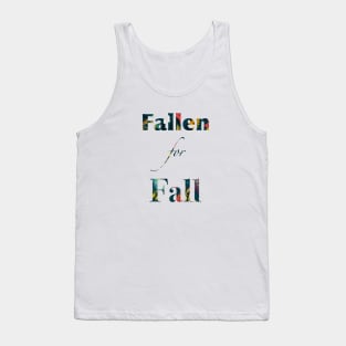 Color Me Fall (Dark Teal) Tank Top